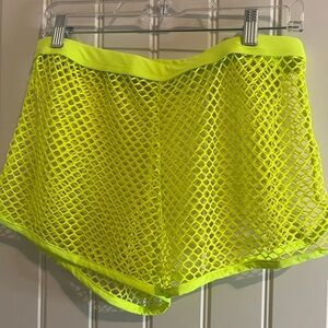 AMY COULEE Mens Fishnet Shorts See Through Boxers , Mesh Shorts